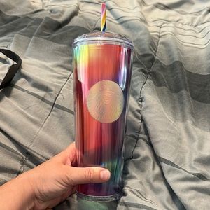 Starbucks Pride Rainbow Cold Cup